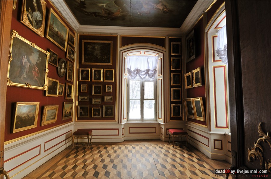 Кусково, интерьеры Итальянского павильона