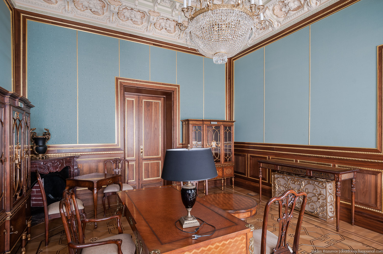 Москва, усадьба Е.И.Васильчиковой - С.А.Оболенского - Н.Ф. фон Мекк, Гоголевский бульвар, 14