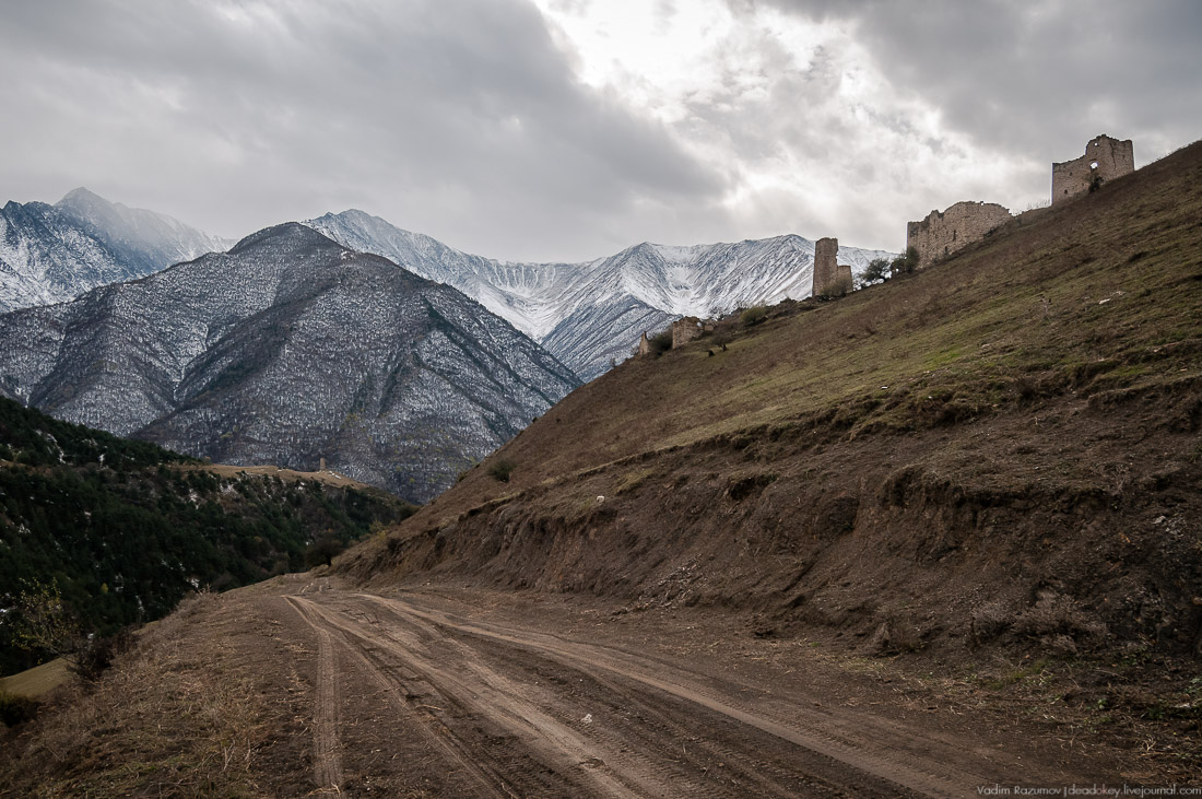 Башенный комплекс Фалхан, Ингушетия, Джейрахское ущелье.