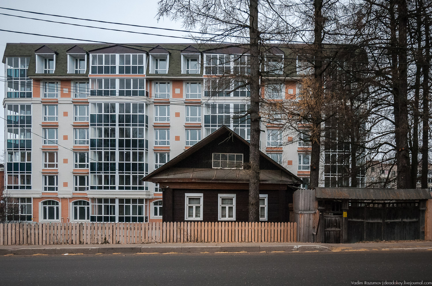 Сергиев Посад, волонтеры спасают дом на Валовой улице