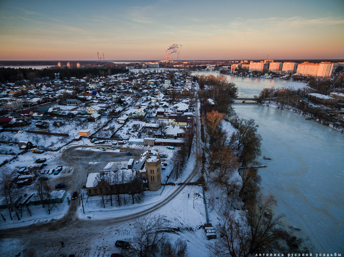 Фотографии архитектуры с квадрокоптера, Летопись русской усадьбы, Разумов Вадим