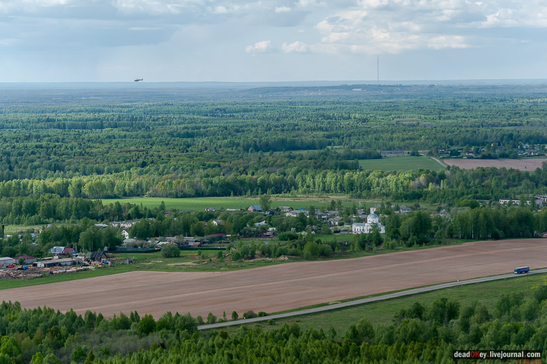 Пролетая на МИ-8 над Ярославской областью, часть 1. Аэрофотосъемка с вертолета