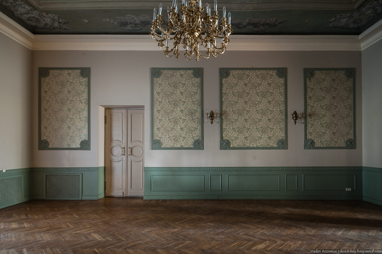 усадьба Братцево, Москва, интерьеры главного дома