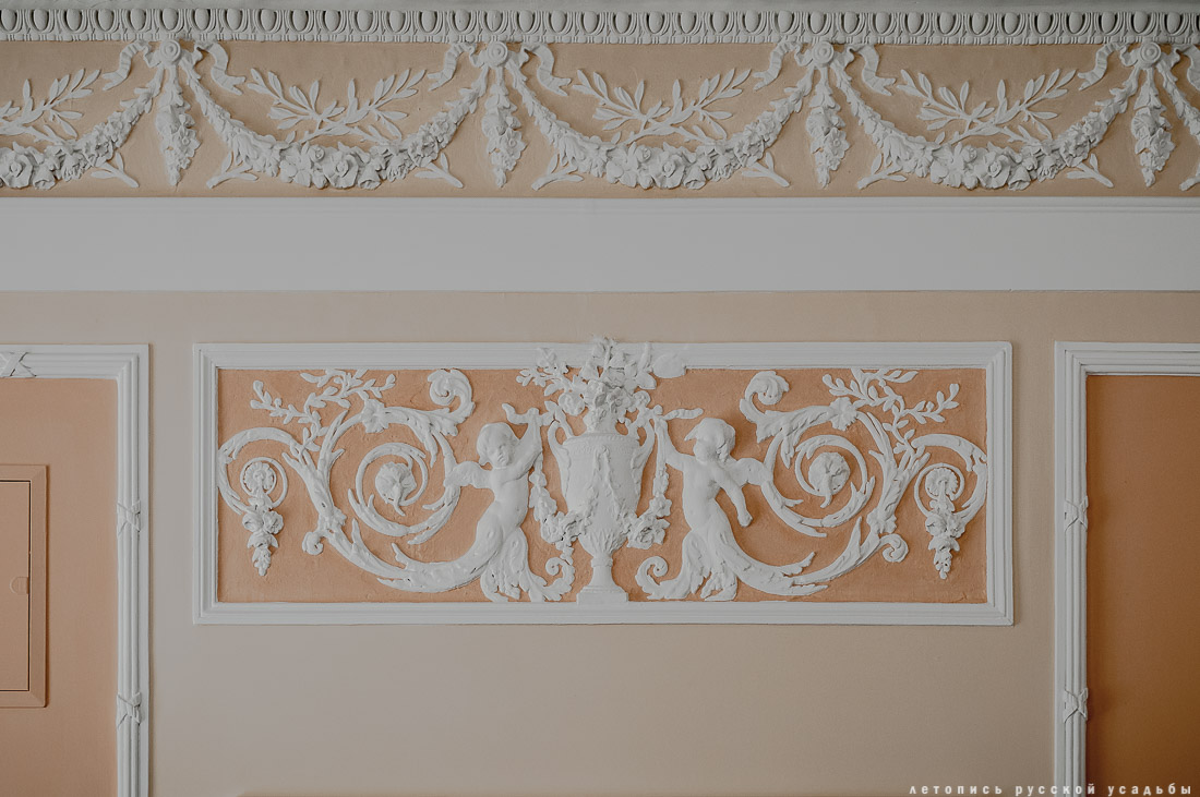 Интерьеры дома купцов Кузнецовых после реставрации, г. Москва, ул. Проспект Мира, д. 41, стр. 1.