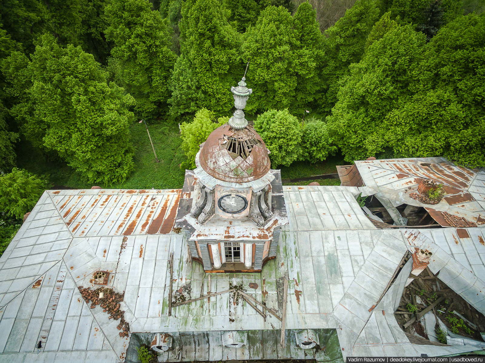 Усадьба Виноградово, Москва, башня дома Германа