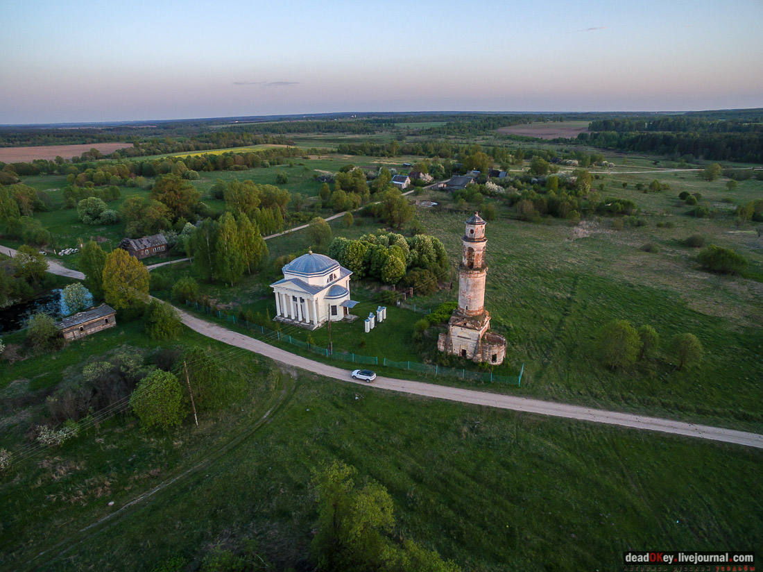 Летопись Русской усадьбы - фотографии с квадрокоптера