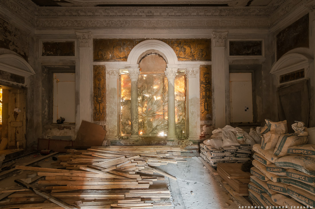 усадьба Никольское-Урюпино, интерьеры Белого домика