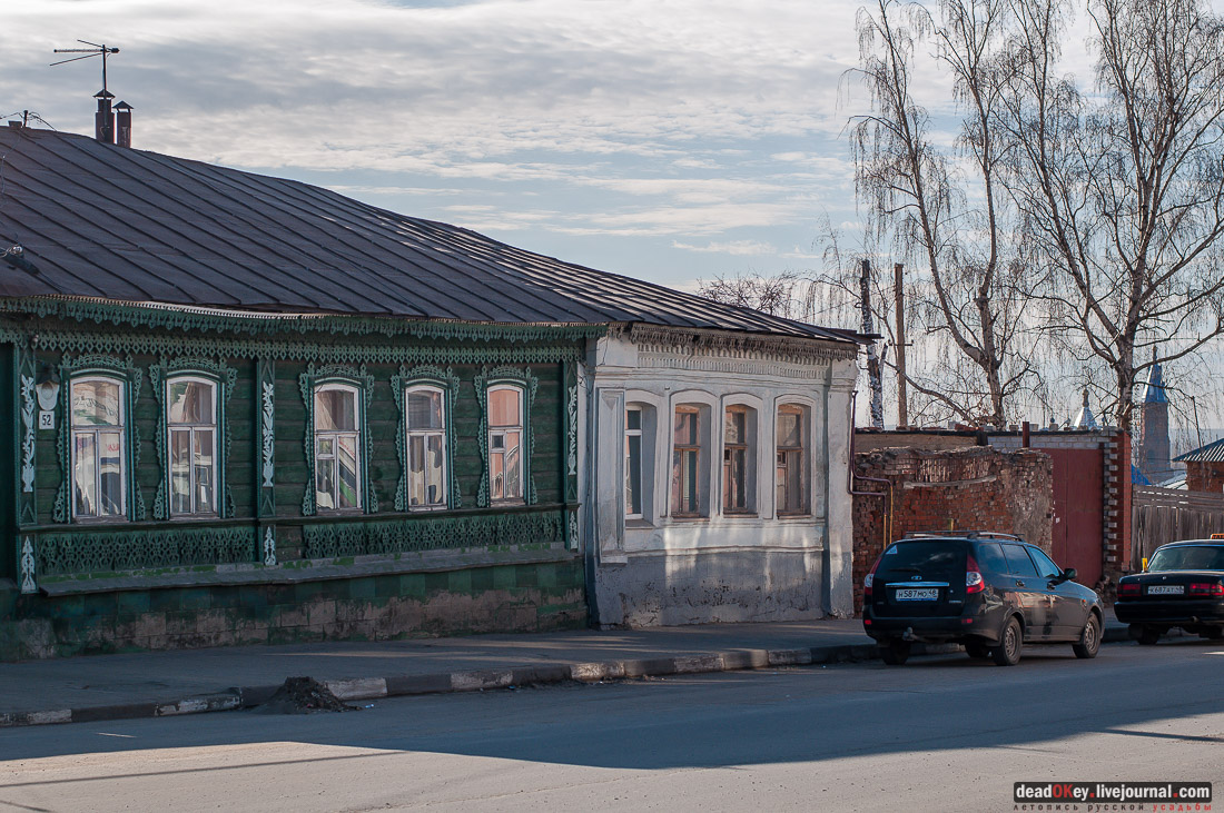 деревянные наличники Ельца, елецкий деревянный наличник