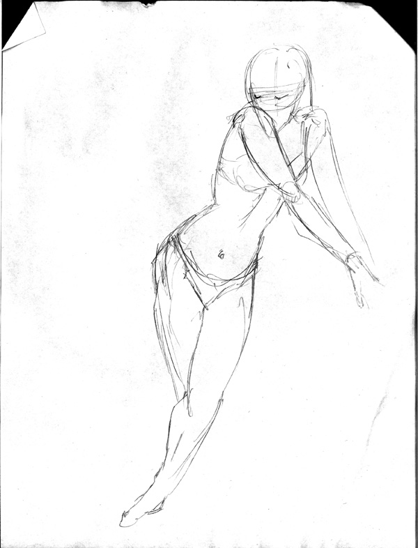 Dr Sketchys Lean Gesture.