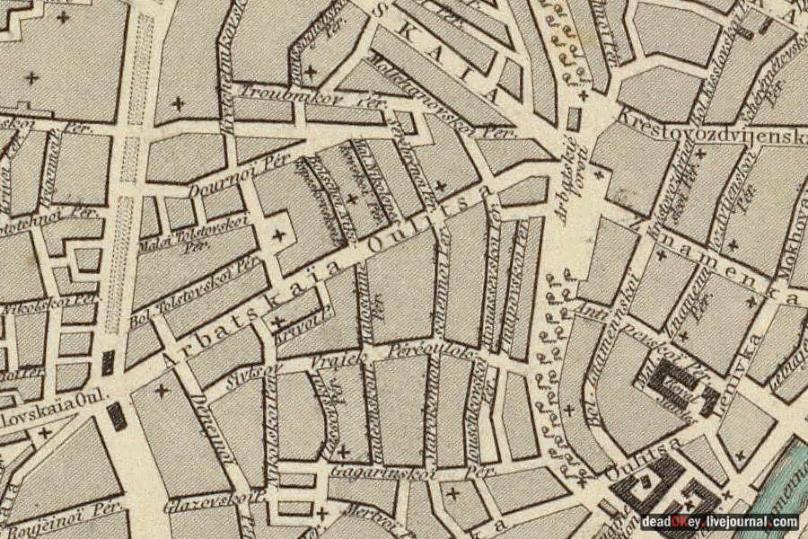 усадьба прапрадеда И.С. ТУРГЕНЕВА и бабушки Ф.И. ТЮТЧЕВА ул. Арбат д.44, д.44 стр.3, д.44 стр.3