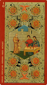  Десятка Пентаклей 