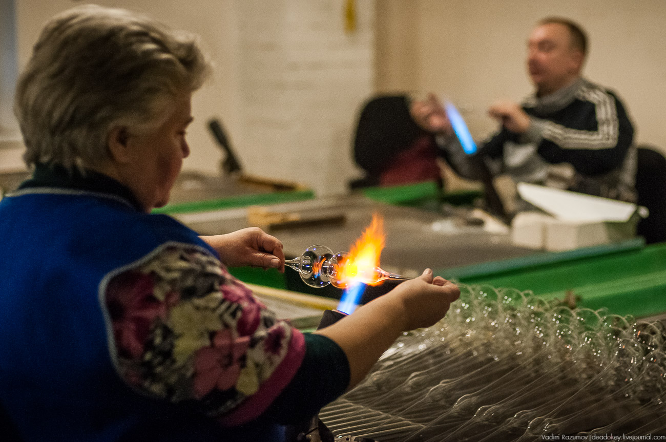 Павловский Посад, фабрика елочных игрушек Иней