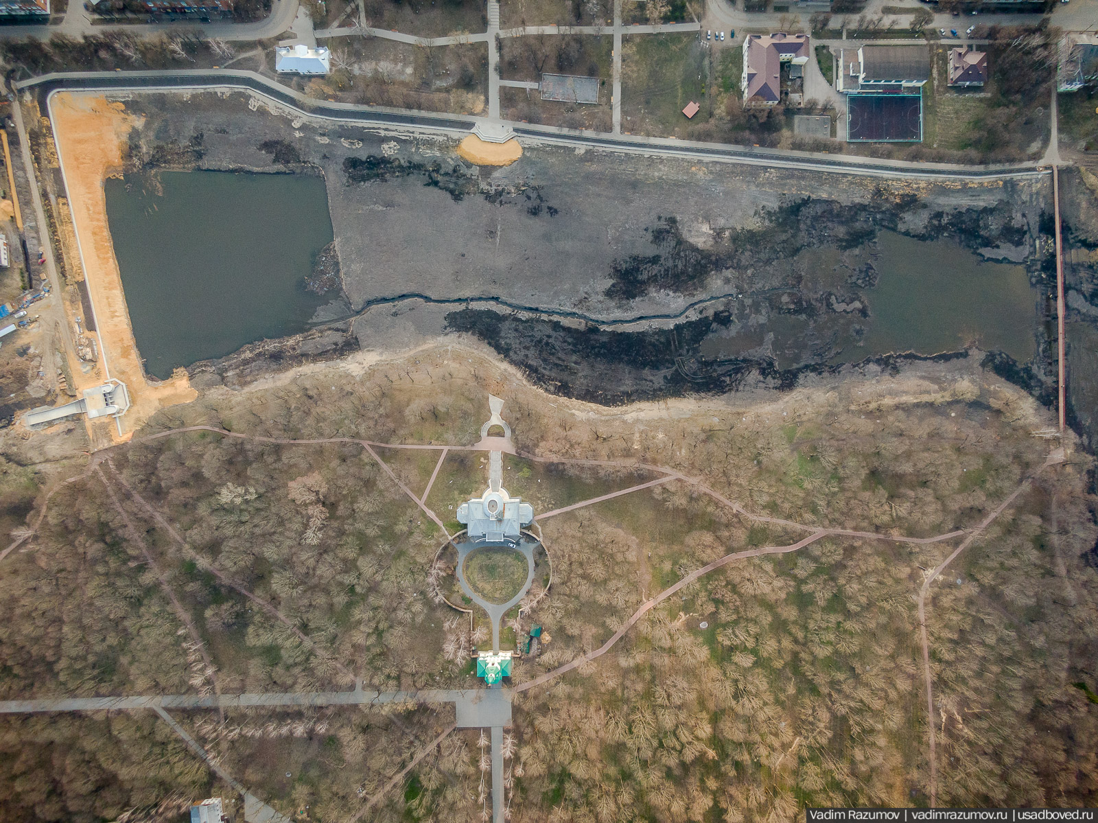 Богородицк, открытие плотины, приезд губернатора, Тульская область, дворец, пруды