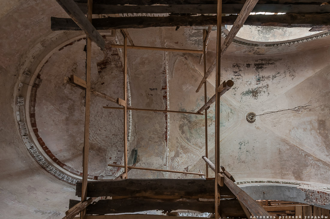 Интерьеры Борисоглебского собора в Торжке, Тверская область, арх. Н.А. Львов, Екатерина II, Борисоглебский монастырь