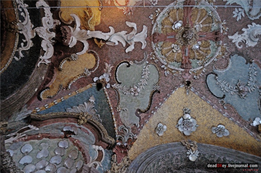 Усадьба Кусково, интерьеры грота