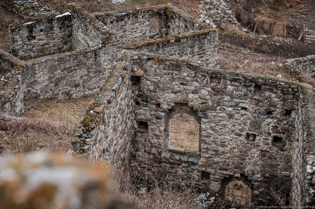 Башенный комплекс ЭРЗИ, Ингушетия, Джейрахское ущелье.