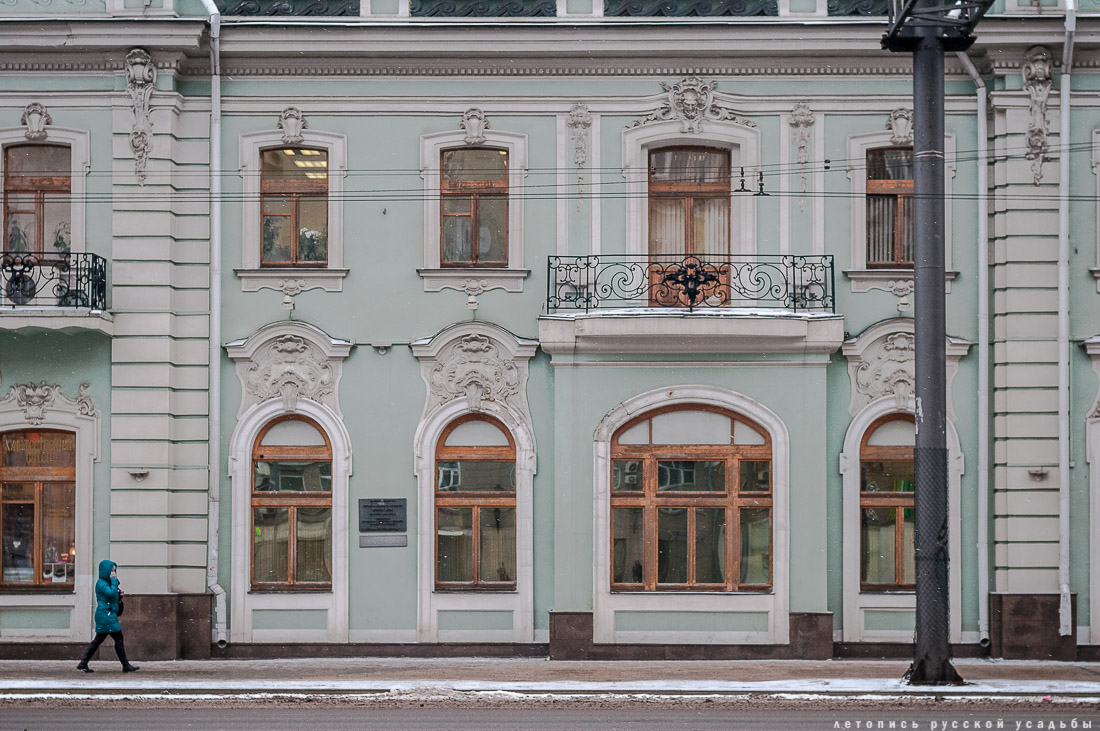 Интерьеры дома купцов Кузнецовых после реставрации, г. Москва, ул. Проспект Мира, д. 41, стр. 1.