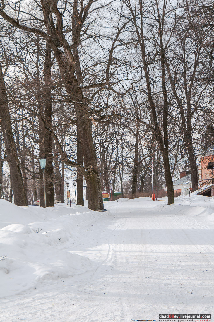 усадьба Ольгово, съемки телеканала Россия-1 для передачи Вести