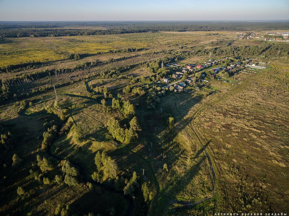 Могутовское городище, Шерна-городок, Могутово, фото с квадрокоптера