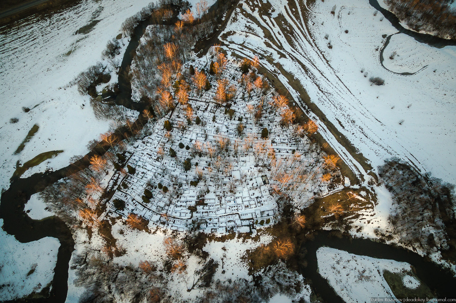 Радонеж, церковь, городище