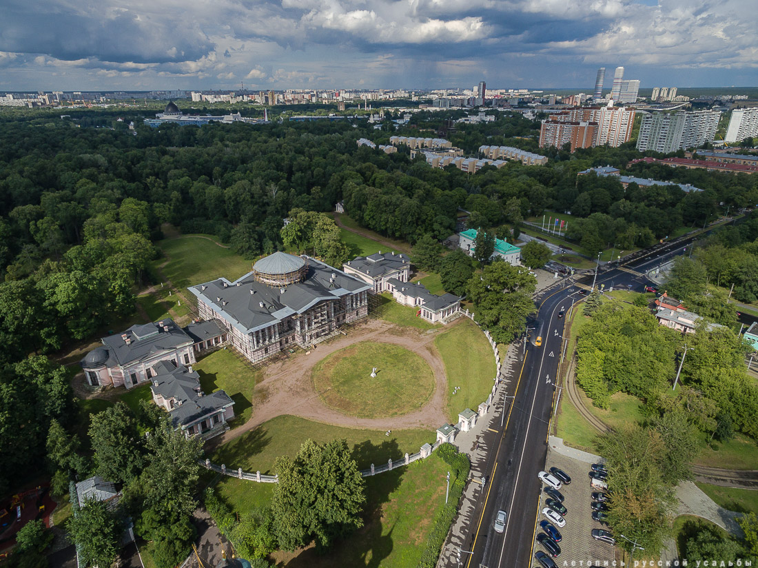 Летопись Русской Усадьбы, усадьбы и архитектура с квадрокоптера, топ-25 июль 2016