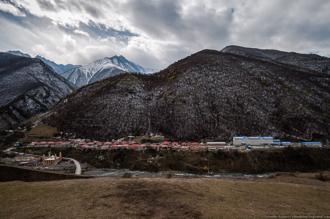 Башенный комплекс ЭРЗИ, Ингушетия, Джейрахское ущелье.