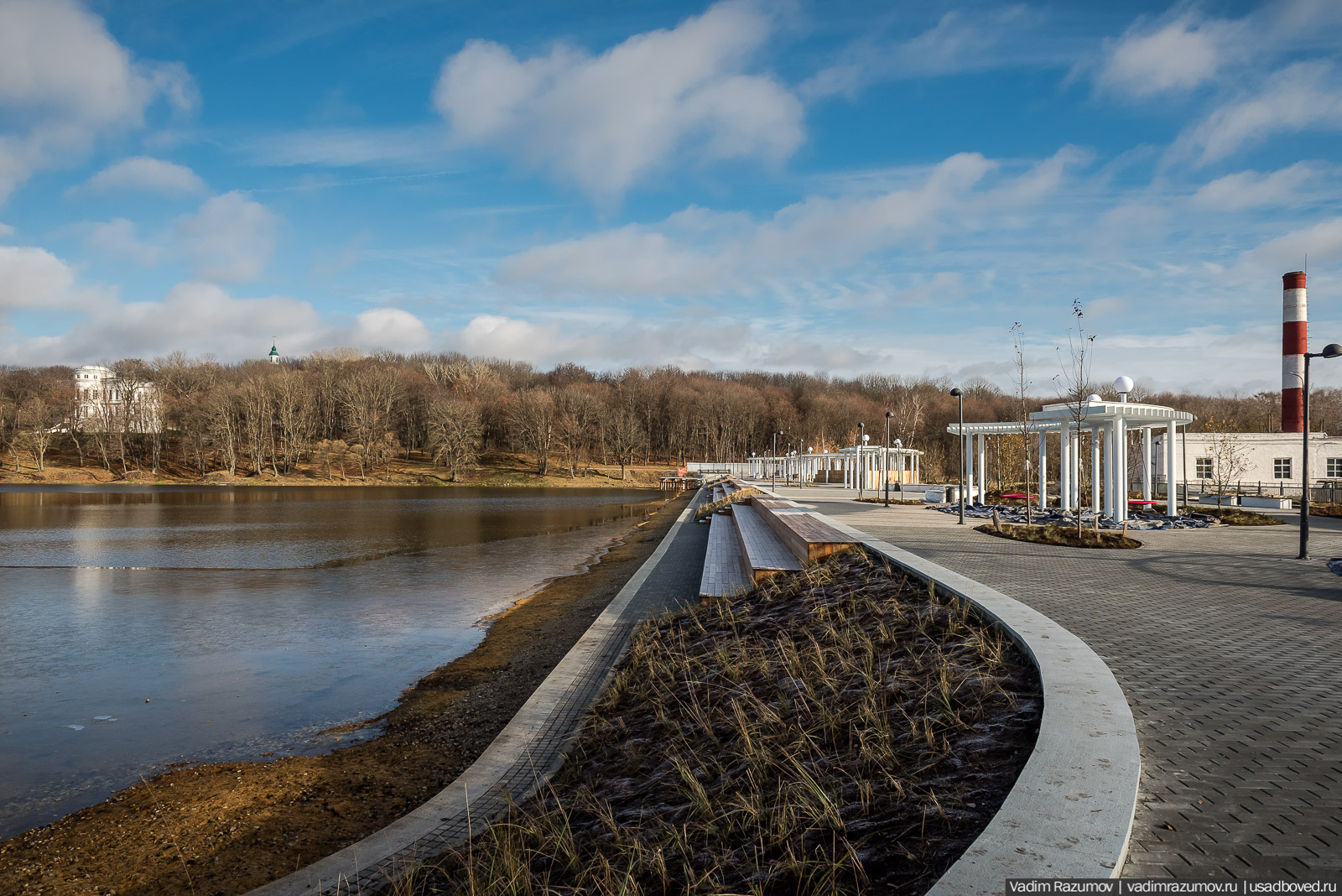 Богородицк, открытие плотины Дворцового пруда, Тульская область