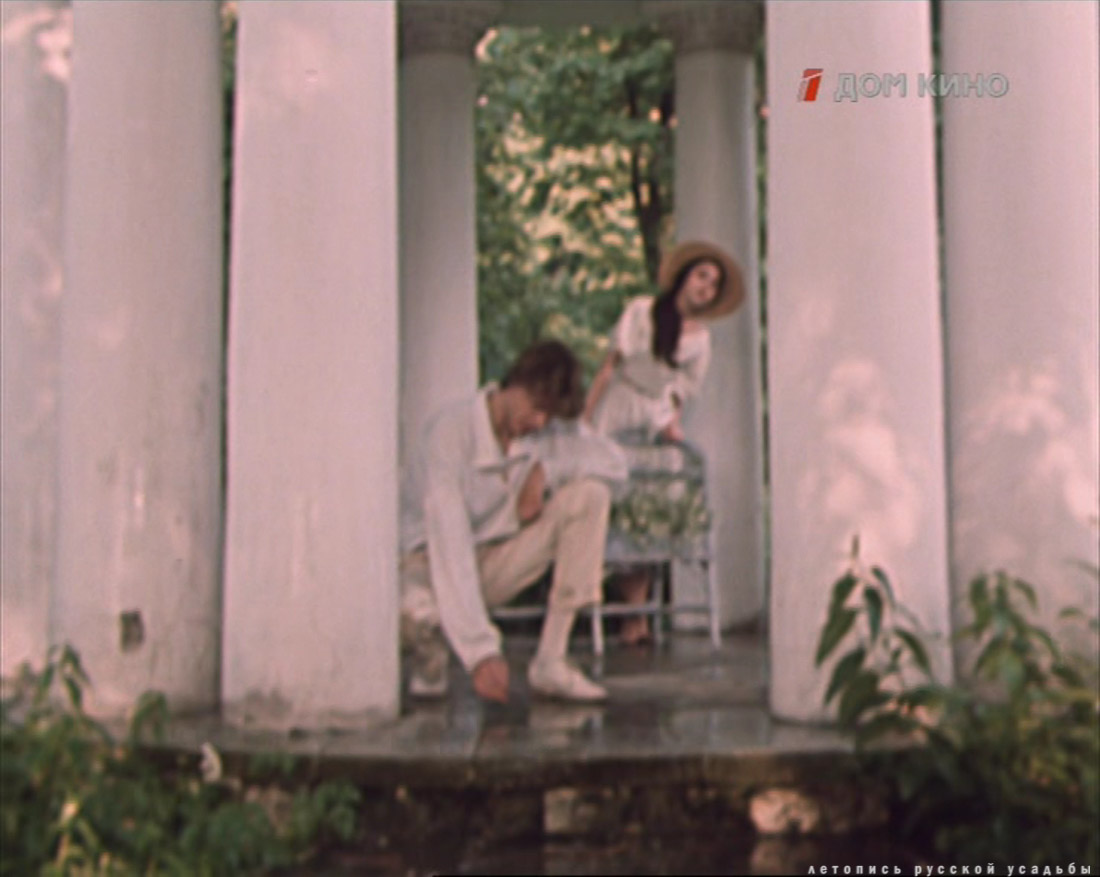 Фильм Машенька (1991), усадьба Горки Ленинские (Вышние Горки), Московская область, Ленинский район.