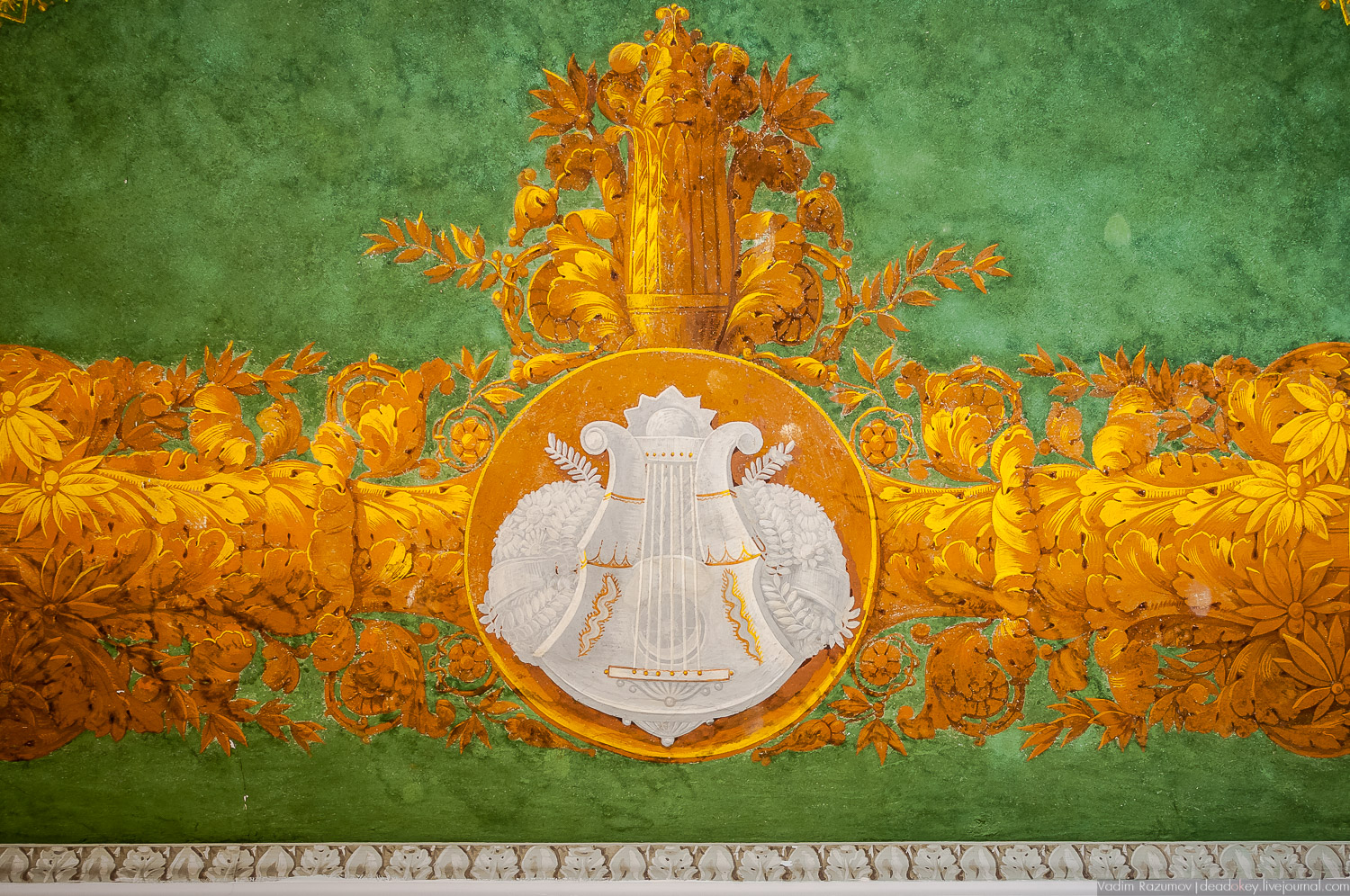 усадьба Братцево, Москва, интерьеры главного дома