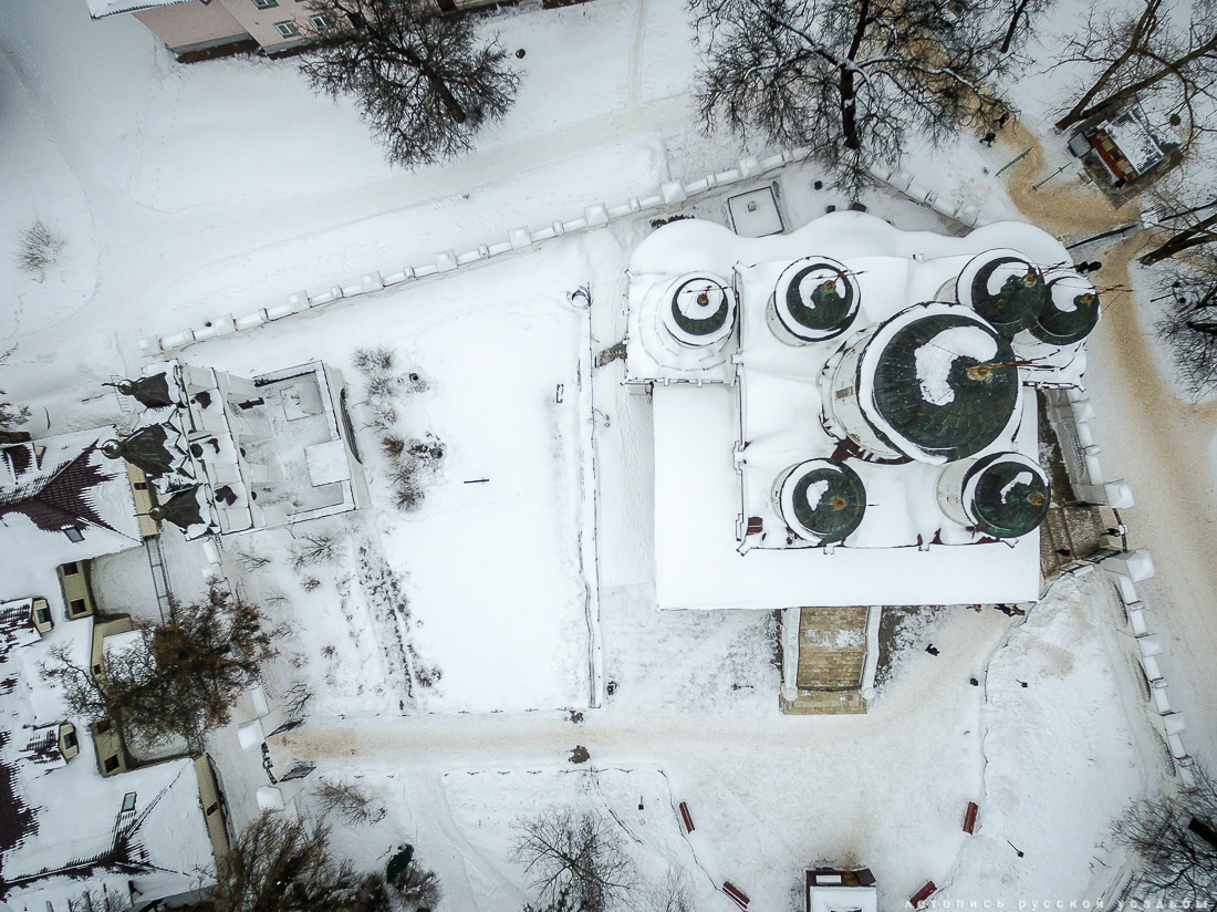 усадьба Большие Вяземы с квадрокоптера