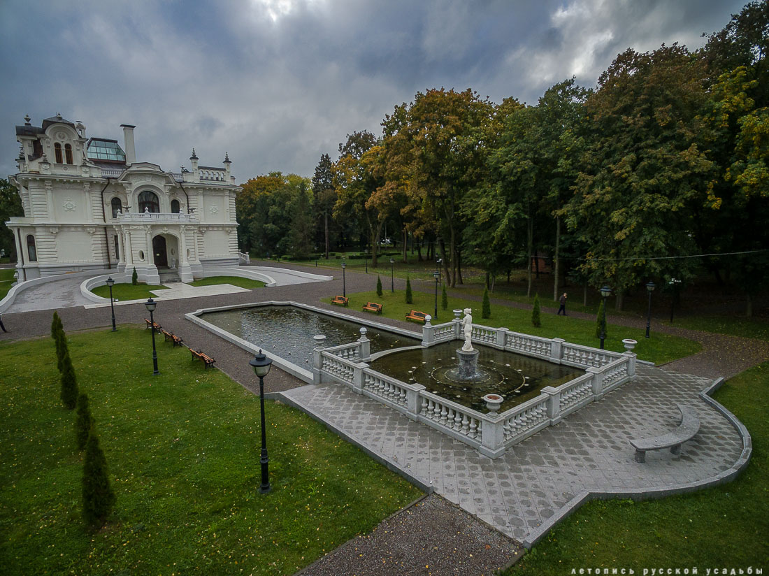 усадьба Асеевых в Тамбове с квадрокоптера