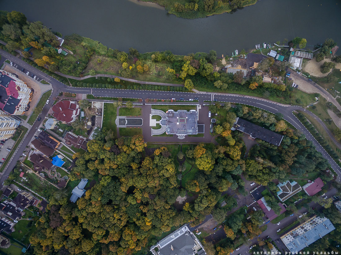 усадьба Асеевых в Тамбове с квадрокоптера
