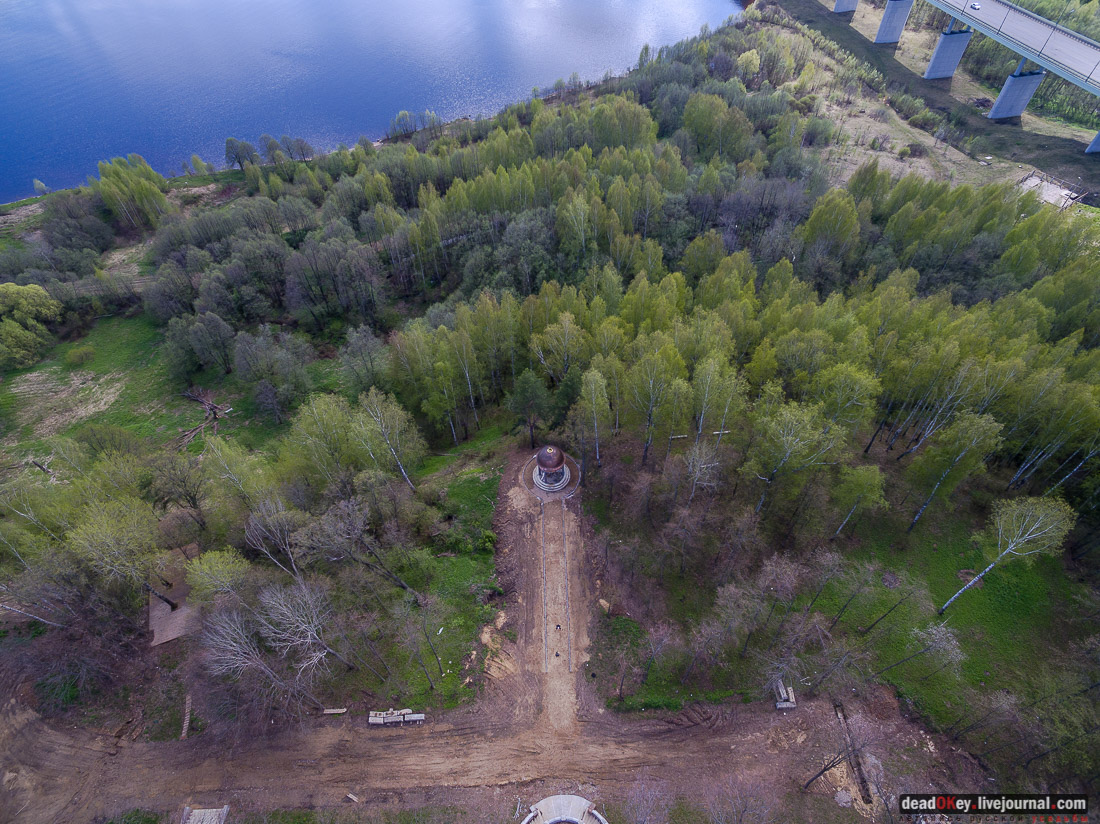 усадьба Студеные Ключи с квадрокоптера