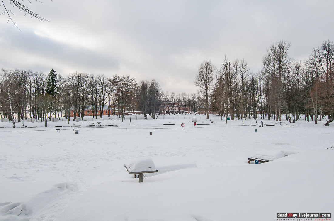 усадьба Ольгово, съемки телеканала Россия-1 для передачи Вести