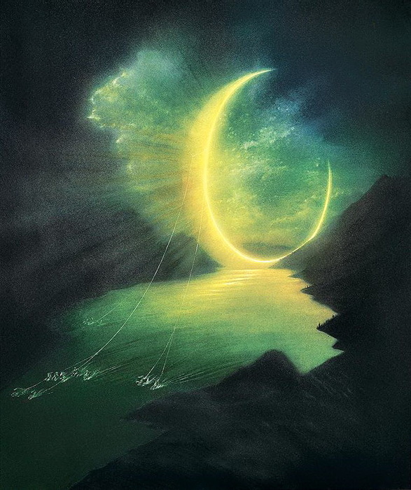 Художник - иллюстратор Friedrich Hechelmann (587x700, 154Kb)