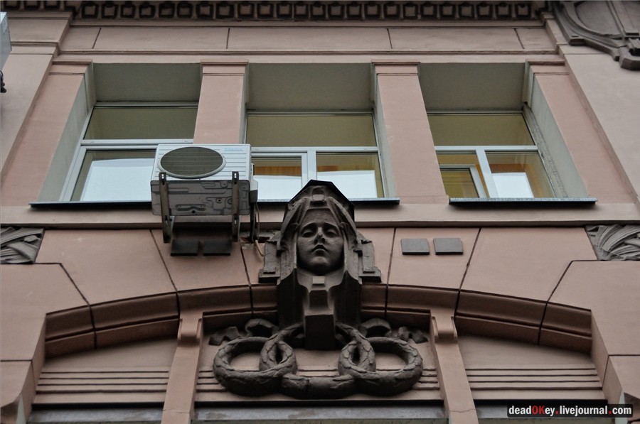 Главная Московская сберегательная касса, 1902-1907, архитектор И.А. Иванов-Шиц, Рахмановский пер., 3