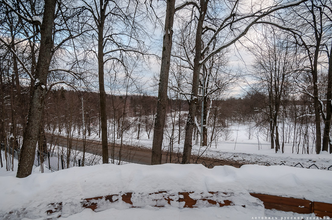 усадьба Абрамцево, зима 2017