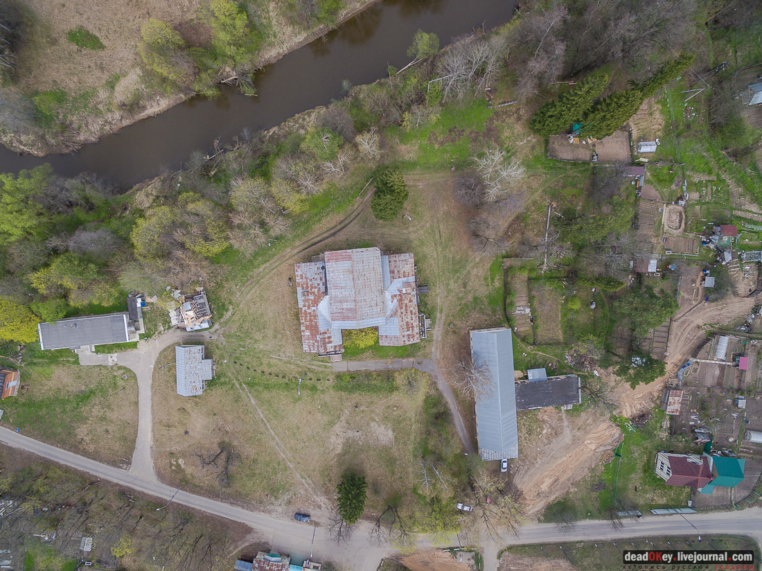 усадьба Медное-Власово с квадрокоптера