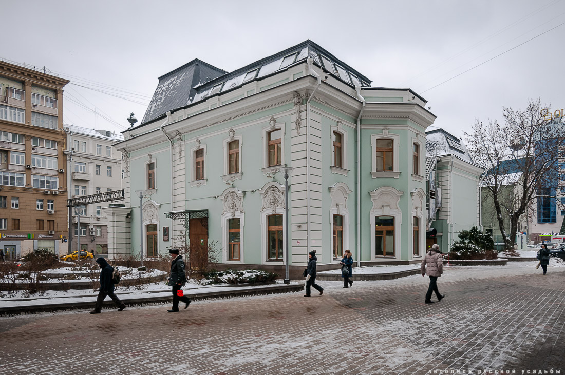 Интерьеры дома купцов Кузнецовых после реставрации, г. Москва, ул. Проспект Мира, д. 41, стр. 1.