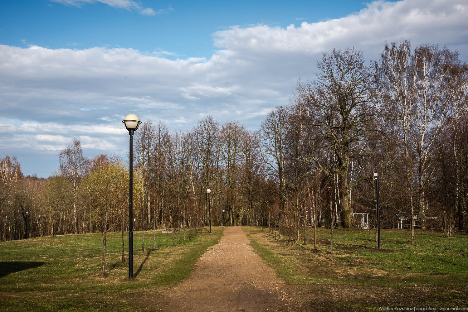 усадьба Домотканово, весна 2018 год