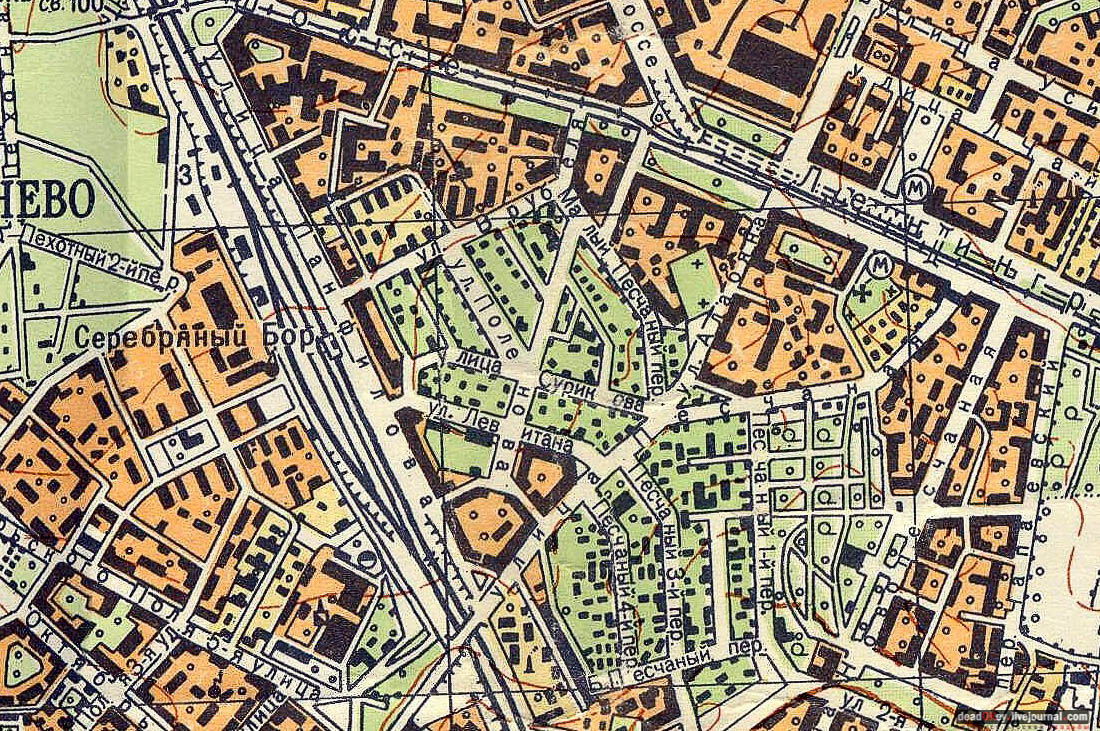 кооперативный поселок Сокол, поселок художников, Москва