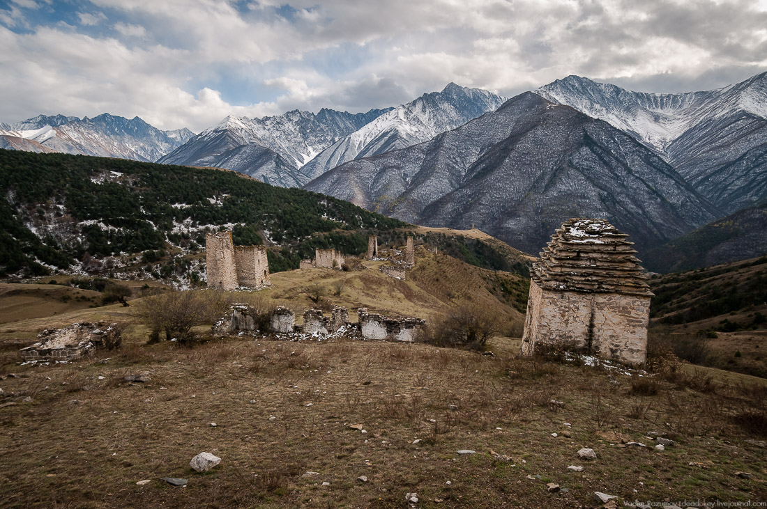 Башенный комплекс Фалхан, Ингушетия, Джейрахское ущелье.