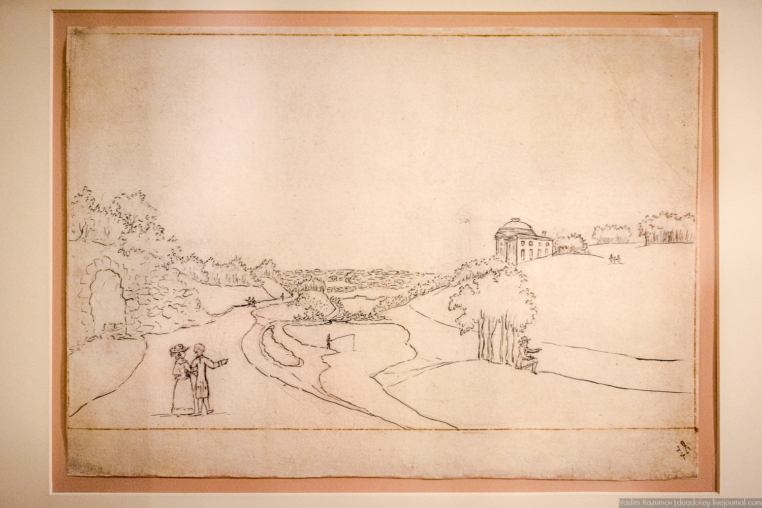 акварели А.Т. Болотова, Богородицк, ГИМ