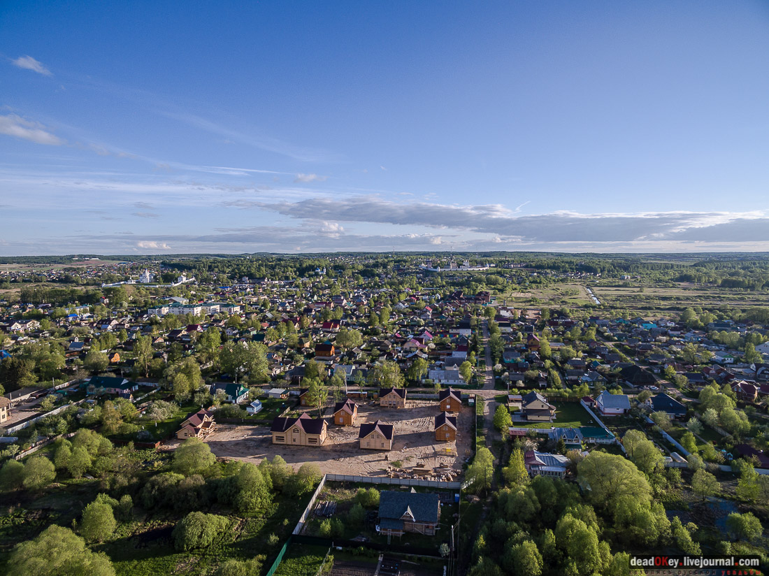 Переславль-Залесский, монастыри, виды с квадрокоптера