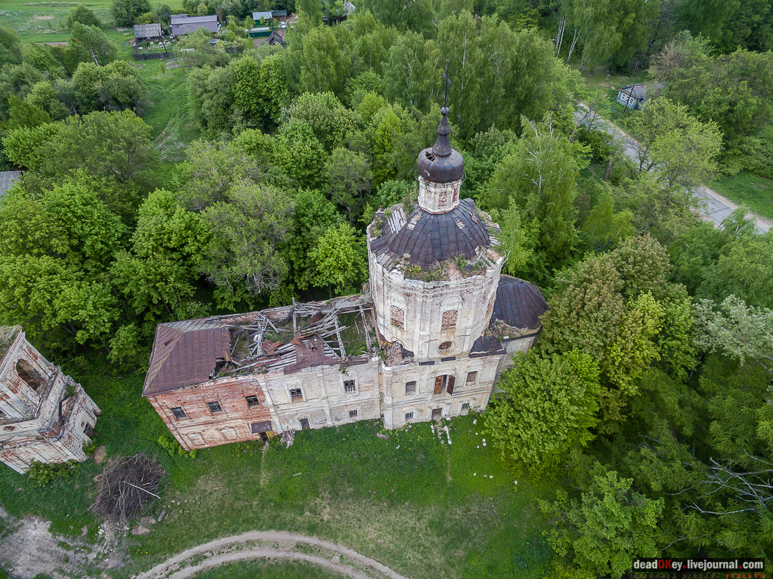 усадьба Млевичи с квадрокоптера