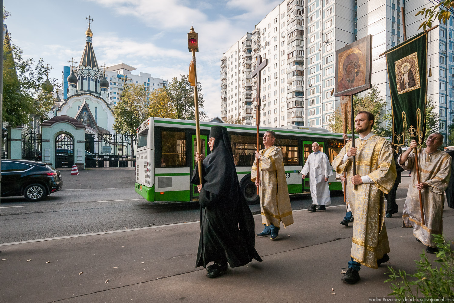 Крестный ход, Красное Село - скит Тихона Задонского, 26 августа 2019 года