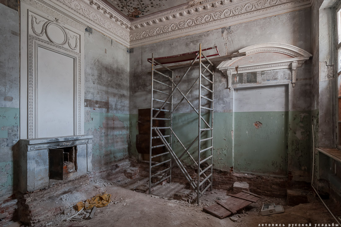 усадьба Никольское-Урюпино, интерьеры Белого домика