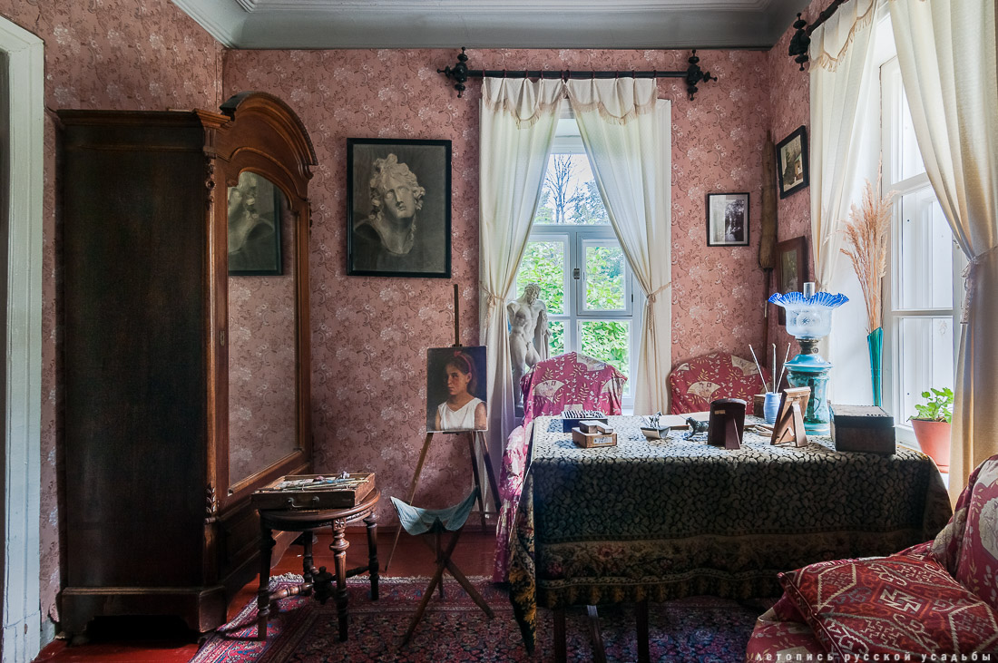 Усадьба Мелихово. Главный дом.