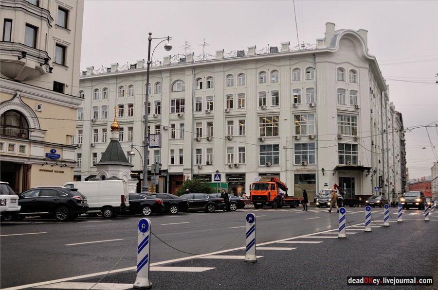 Доходный дом А.С. Грачевой (гостиница Марсель), 1901-1903, архитектор Э.М. Розен, ул. Петровка, 15/13