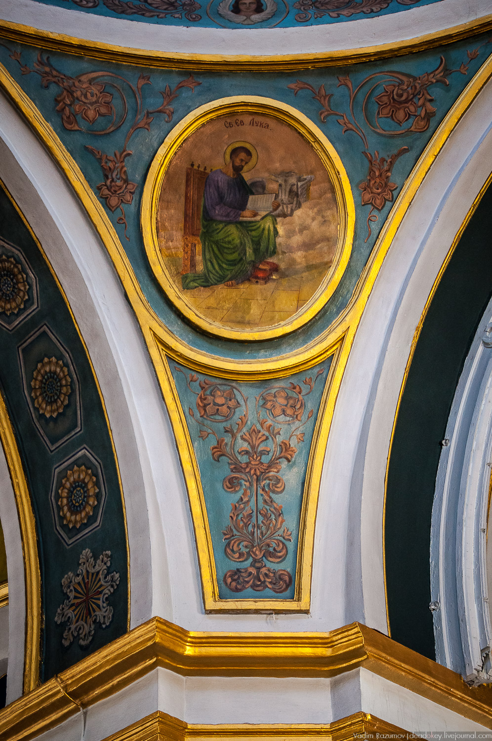 Казанский храм в Богородицке, интерьеры